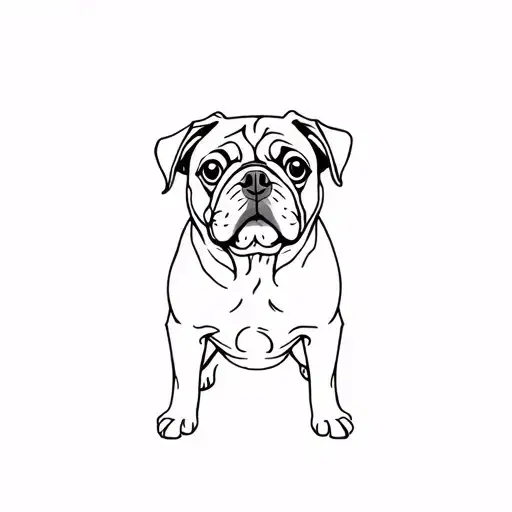 A Pug Dog