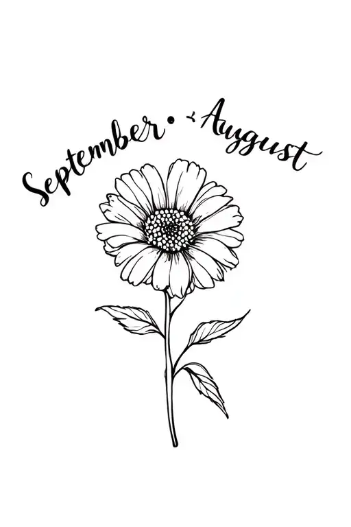 September And August Birth Flower