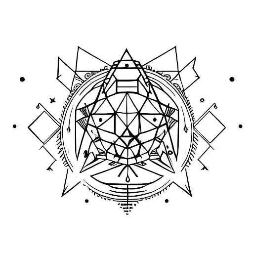 Leo Sun And Triangle