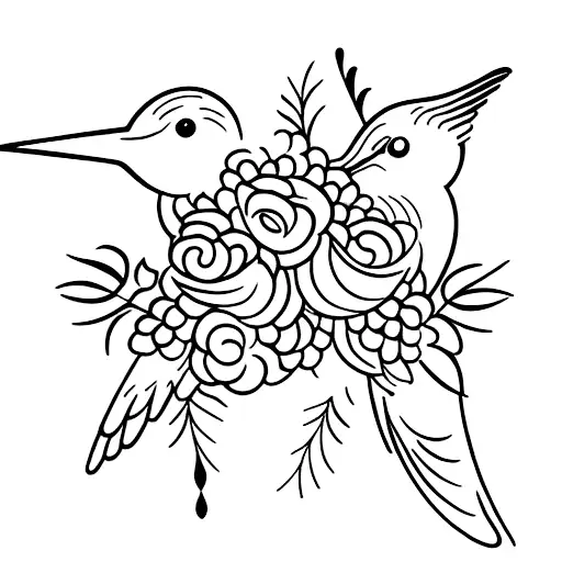 Two Hummingbird