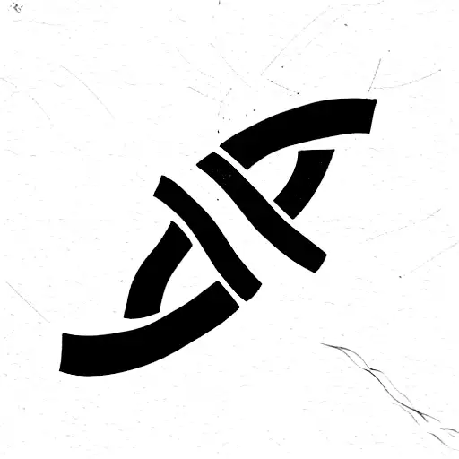 Infinity Symbol With A S And An A