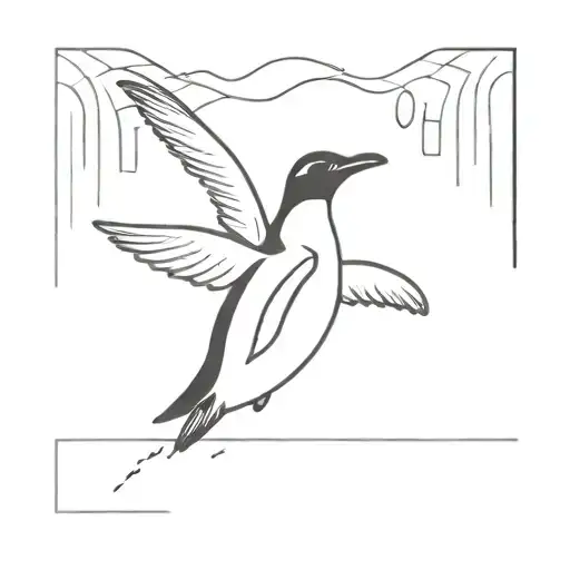 Penguin Flying