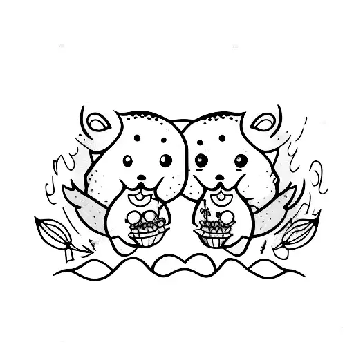 Couple Tatoo Cute And Funny