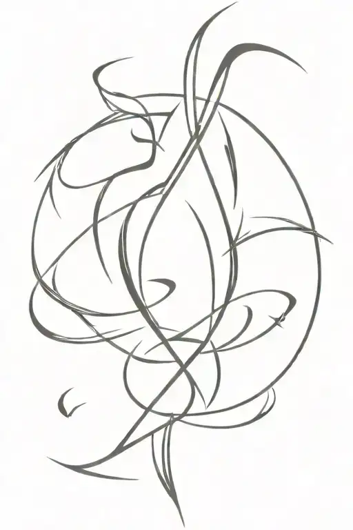 Kaizen Symbol Sword Intertwined