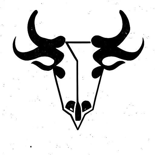 Taurus Symbol Subtle