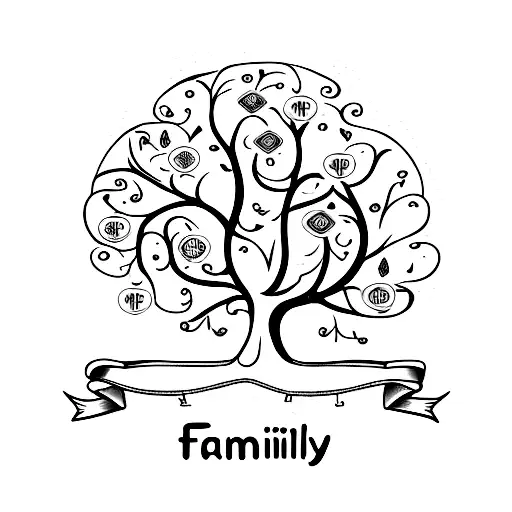 Family Tree With The Name Bedoya