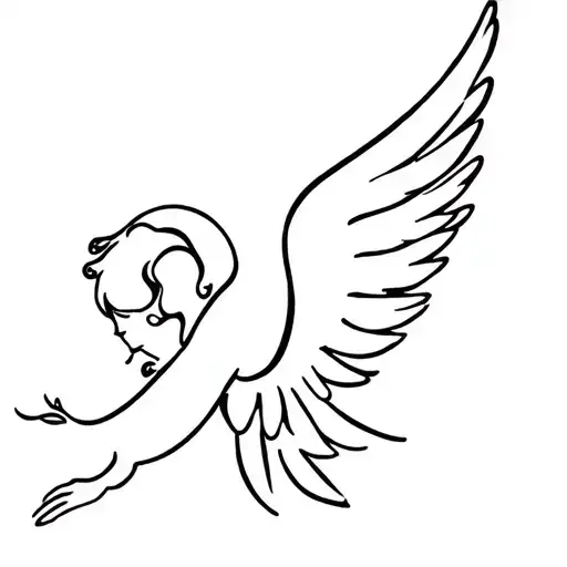 71 With Angel Wings Flying