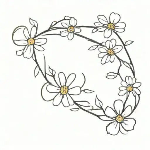 Daisy Chain Wrapped Loosely