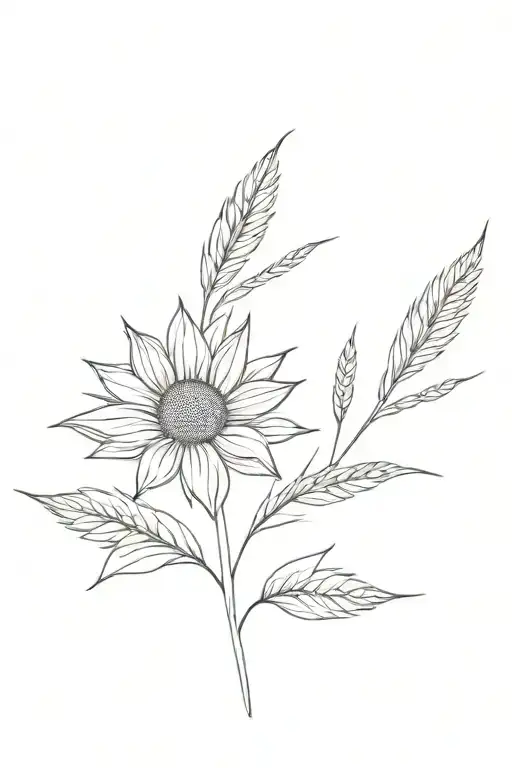 Wheat Sunflower