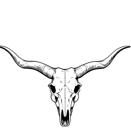 Longhorn Skull