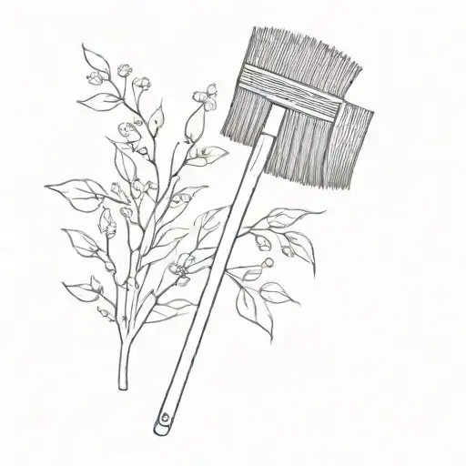 One Beautiful Household Broom