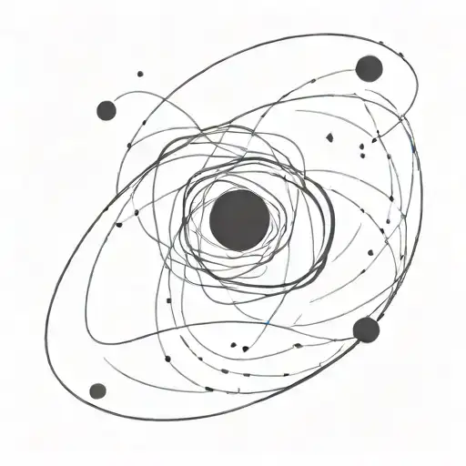 Black Hole Minimalism Style Draw