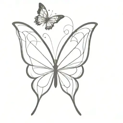 Butterfly Pretty Symmetrical