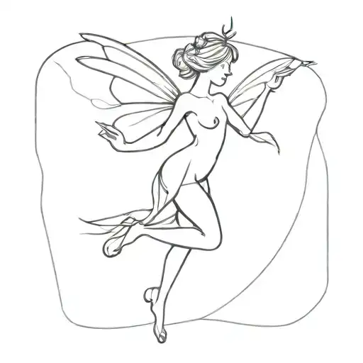 Fairy Flying Up