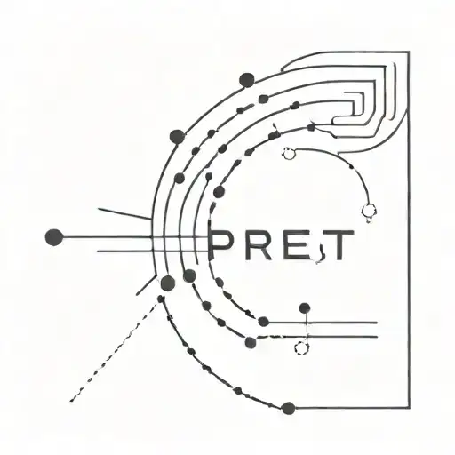 Create A Minimalist Tattoo Design Featuring The Word 'Present' In Morse Code