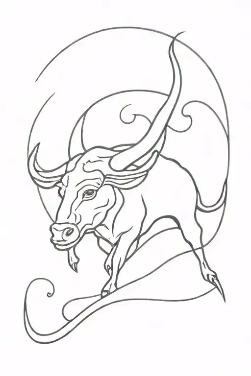 Taurus Zodiac Symbol