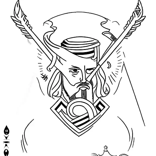 Bible Word On Upper Arm