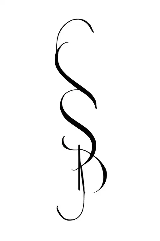 Monogram Of S And R
