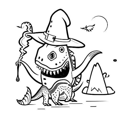 Dinosaur Witch