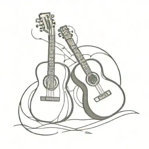 1 Brother Who Loves The Guitar And 1 Sister Who Loves The Beach And Me Who Loves Traveling