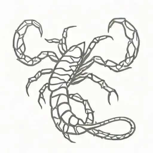 Scorpion And Twigs