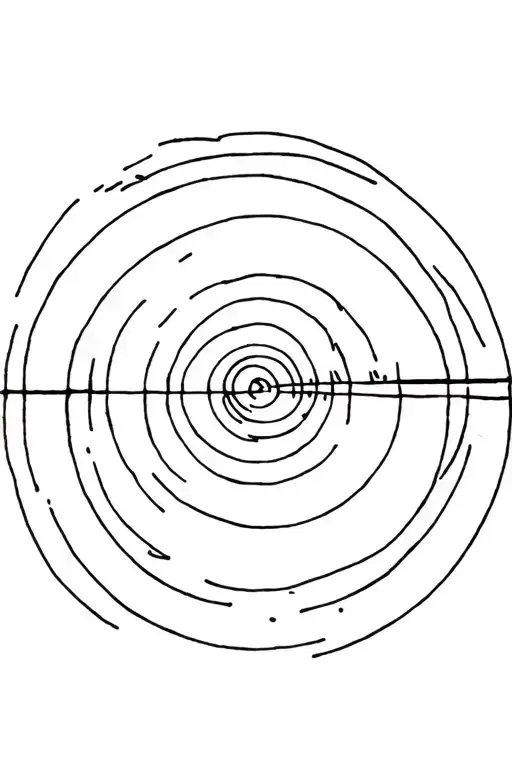 Event Horizon Of Black Hole In Thin Lines