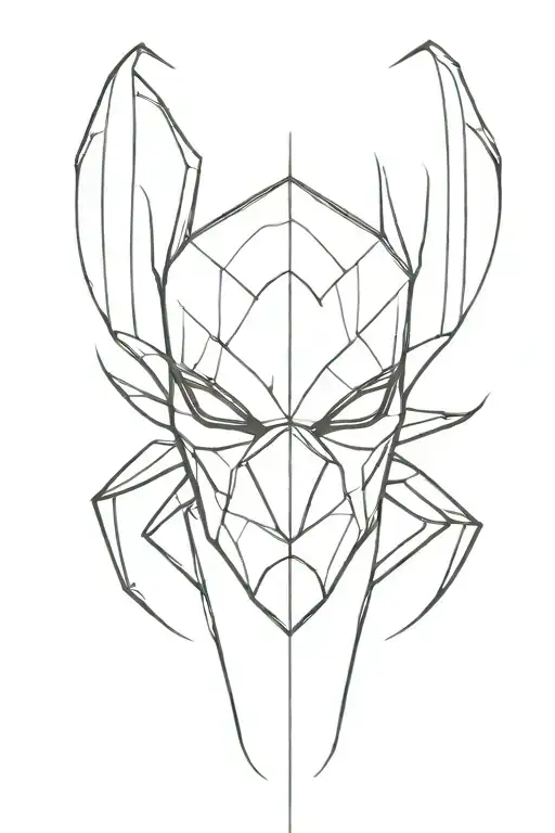 Knight Head Based On Spider Legs With Sharp Paws Menacing Style