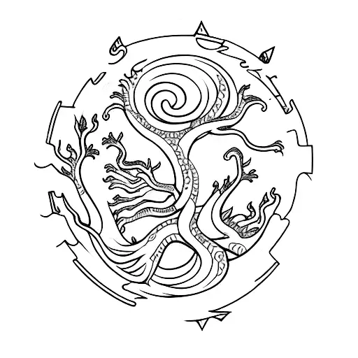 Tree Dragon Ouroboros