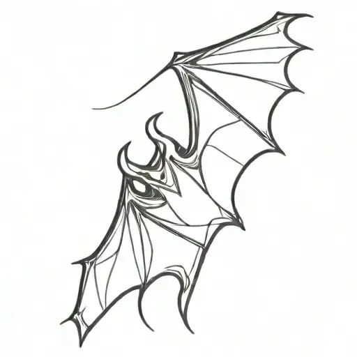 Bat Linework Based