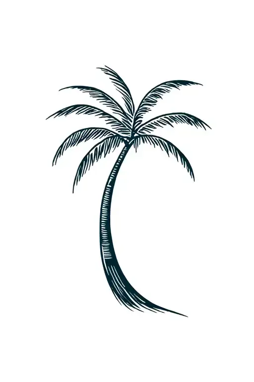 Martinique Palm Tree