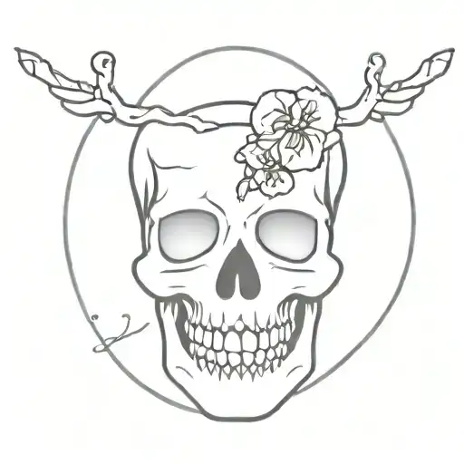 Cute Skull As A Match