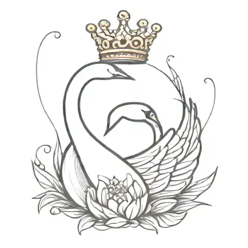 Swan And Crown