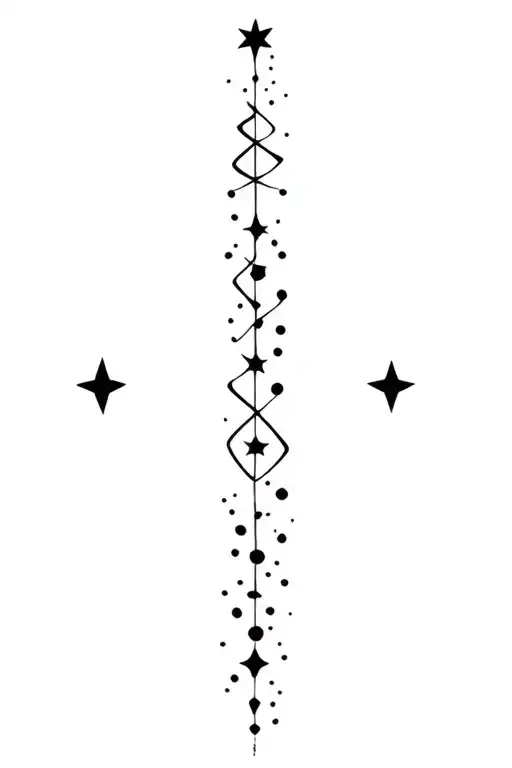 Coverup Stars And Dots