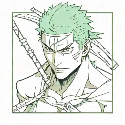 Roronoa Zoro One Piece Morphing