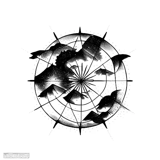 Mountains Ocean Wind Rose