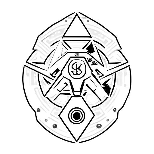 A Logo For A Gaming Community Named Sk