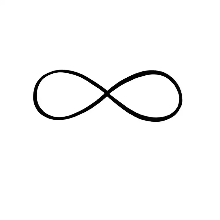 Infinity Sign With Gigi Writen In It