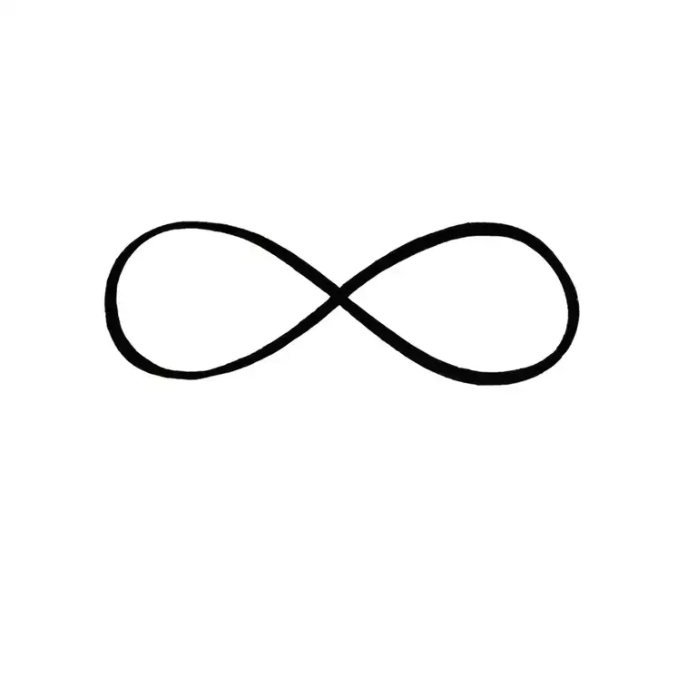 Infinity Sign With Gigi Writen In It