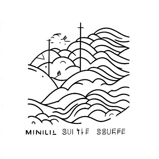 Minimal Line 13 Surf