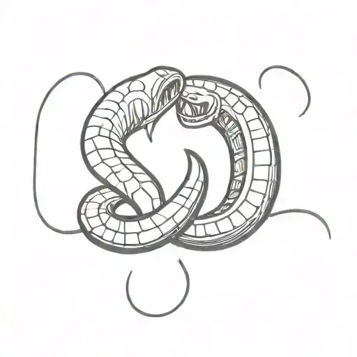 Black Mamba Snake And Boxing Gloves