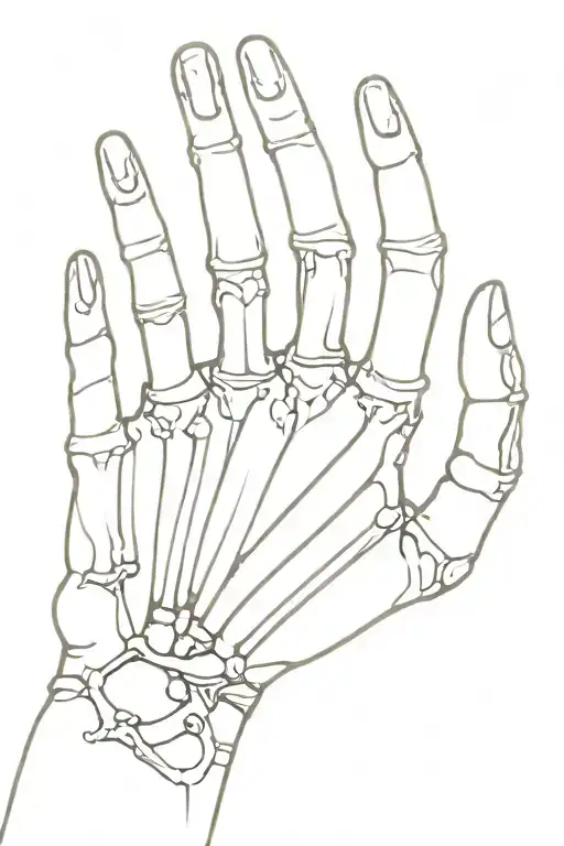 Skeleton Hand