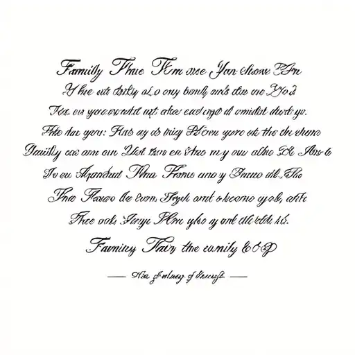 You Text With Family Writing And All The Dates Of Birth And Symbols For Each Person In My Family