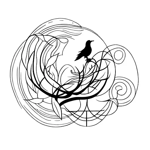 Free Bird Silhouette