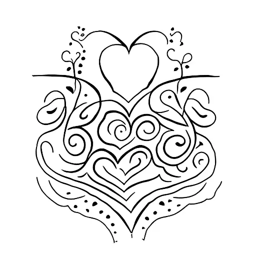 Heart With Word Emils And Elizabete