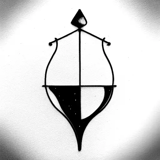 Libra And Broken Hourglass