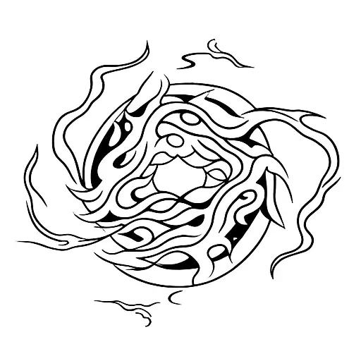 Element Of Nature Fire And Water