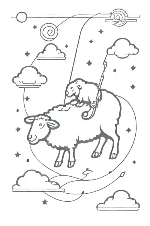 Sheep Fishing In The Universe