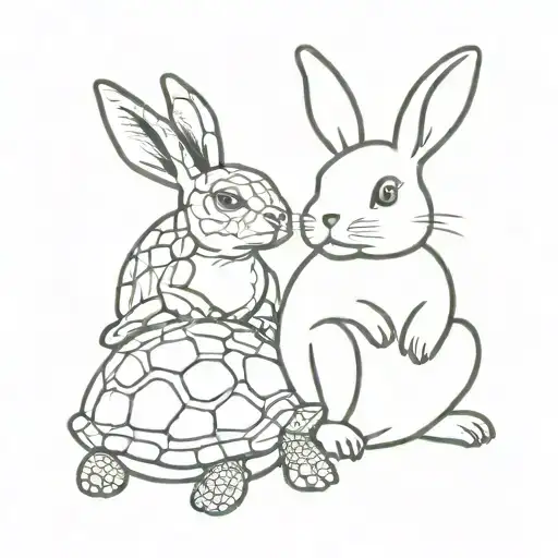 Bunny And Turtle