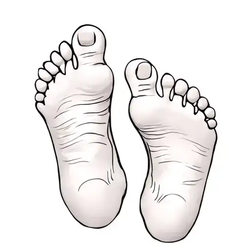 Baby Foot With First Name Eden