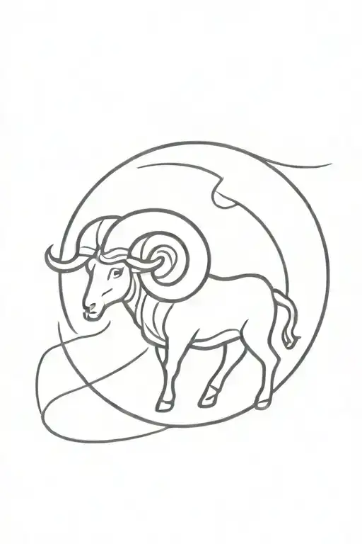 Aries Zodiac Symbol
